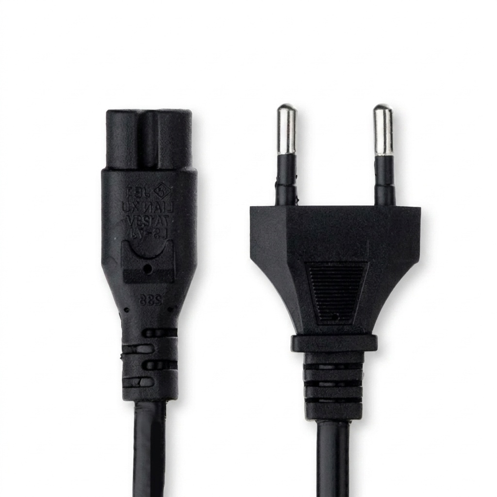 کابل برق دو پین رادیویی مدل RD001 طول 1.5 متر