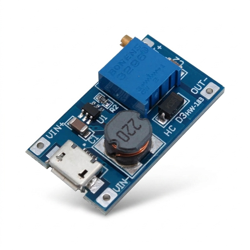 ماژول مبدل افزاینده مدل MT3608