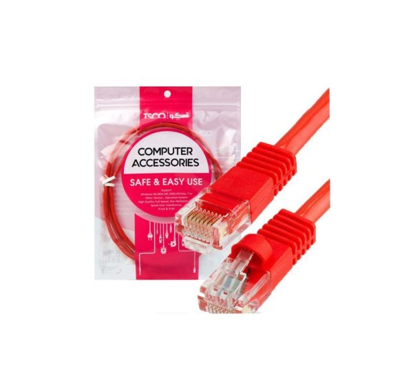 کابل شبکه CAT5 مدل TNC515 CCU برند تسکو یک متری