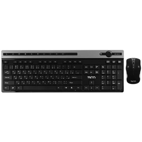 کیبورد و ماوس بی سیم تسکو مدل TKM7106W
