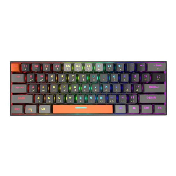 کیبورد مکانیکال مخصوص بازی تسکو مدل GK 8161